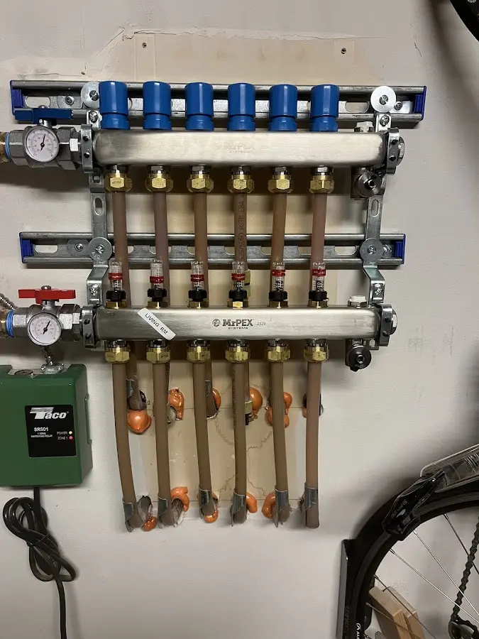 Plumber performing Leak Detection at a residential property in Finneytown